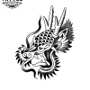 mini-tatouage-temporaire-dragon-mythologique mini-tatouage-temporaire-dragon-mythologique
