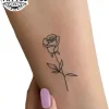 petit-tatouage-temporaire-fleur-rose-pour-femme-moderne petit-tatouage-temporaire-fleur-rose-pour-femme-moderne