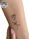 petit-tatouage-temporaire-fleur-rose-pour-femme-moderne petit-tatouage-temporaire-fleur-rose-pour-femme-moderne