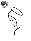mini-tatouage-temporaire-vierge-marie mini-tatouage-temporaire-vierge-marie