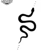 mini-tatouage-temporaire-serpent-pour-femme-à-la-mode mini-tatouage-temporaire-serpent-pour-femme-à-la-mode