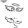 petit-tatouage-temporaire-ventre-discret petit-tatouage-temporaire-ventre-discret