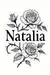 Tatouage Natalia Nordique & Fleurs Tatouage Natalia Nordique & Fleurs