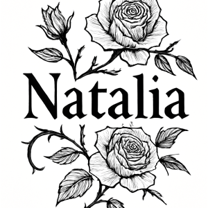 Tatouage Natalia Nordique & Fleurs Tatouage Natalia Nordique & Fleurs