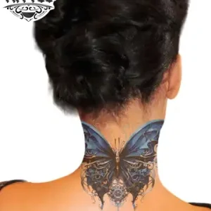 tatouage-ephemere-papillon-nuque tatouage-ephemere-papillon-nuque