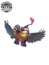 tatouage-ephemere-oiseau-inseparable-design-temporaire-oiseau-unique tatouage-ephemere-oiseau-inseparable-design-temporaire-oiseau-unique