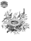 tatouage-temporaire-oiseau-nid-ephemere-naturel-illustration tatouage-temporaire-oiseau-nid-ephemere-naturel-illustration