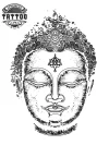 tatouage-temporaire-hanche-spirituel-bouddha tatouage-temporaire-hanche-spirituel-bouddha