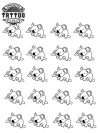 petit-tatouage-ephemere-koala-adorable-discret