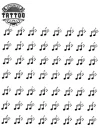 petit-tatouage-musique-ephemere-discret-tendance petit-tatouage-musique-ephemere-discret-tendance