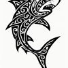 Tatouage Requin Maori Vectorisé Tatouage Requin Maori Vectorisé