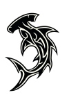 Tatouage Requin Marteau Tribal Intense Tatouage Requin Marteau Tribal Intense