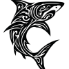 Tatouage Requin Tribal Puissant tatouage-requin-tribal-puissant