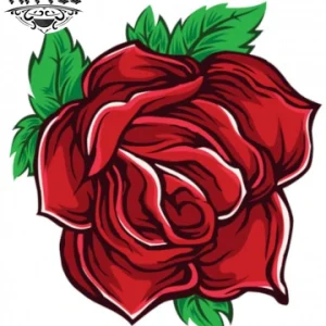 tatouage-ephemere-rose-vintage-style-romantique-tatouage-rose tatouage-ephemere-rose-vintage-style-romantique-tatouage-rose