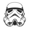 Tatouage Stormtrooper Vintage Noir Blanc tatouage-stormtrooper-vintage-noir-blanc