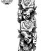 tatouage-ephemere-bras-fleur-femme
