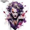 tatouage-temporaire-clown-pour-epaule-design-unique-et-osé