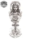 tatouage-temporaire-bras-avec-croix-motif-spirituel tatouage-temporaire-bras-avec-croix-motif-spirituel