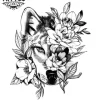 tatouage-tempo-bras-animal-féminin-longue-durée-et-stylé tatouage-tempo-bras-animal-féminin-longue-durée-et-stylé