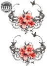 tatouage-temporaire-pied-ancien-style-rétro tatouage-temporaire-pied-ancien-style-rétro