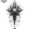 tatouage-temporaire-astre-mollet tatouage-temporaire-astre-mollet