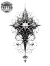 tatouage-temporaire-astre-mollet tatouage-temporaire-astre-mollet