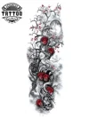 tatouage-temporaire-arbuste-pour-bras tatouage-temporaire-arbuste-pour-bras