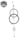 tatouage-temporaire-avant-bras-2-cycles-structurels