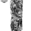 tatouage-ephemere-bras-zeus-style-mythologie tatouage-ephemere-bras-zeus-style-mythologie