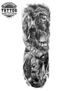 tatouage-ephemere-bras-zeus-style-mythologie tatouage-ephemere-bras-zeus-style-mythologie
