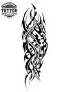 tatouage-temporaire-bras-tribal-masculin-dessin-unique