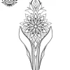 tatouage-temporaire-avant-bras-figure-feminine-raffinée tatouage-temporaire-avant-bras-figure-feminine-raffinée