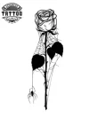 dessin-temporaire-bras-rose-fleuri dessin-temporaire-bras-rose-fleuri