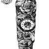 tattoo-temporaire-bras-fleur-de-lotus-raffinée