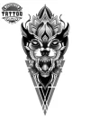 tatouage-temporaire-bras-loup-masculin-authentique tatouage-temporaire-bras-loup-masculin-authentique
