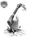 tatouage-temporaires-avant-bras-masculin-style-viking tatouage-temporaires-avant-bras-masculin-style-viking