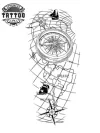tatouage-temporaire-bras-avant-planisphere tatouage-temporaire-bras-avant-planisphere