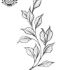 tatouage-temporaires-avant-bras-artisé-verdure-esquisse-naturelle tatouage-temporaires-avant-bras-artisé-verdure-esquisse-naturelle