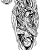 tatouage-temporaire-bras-egyptien-art-corps tatouage-temporaire-bras-egyptien-art-corps