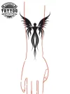 tatouage-ephemere-manchette-createur-divin