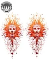 tatouage-temporaire-soleil-pour-poignet-design-brillant-et-sophistiqué tatouage-temporaire-soleil-pour-poignet-design-brillant-et-sophistiqué