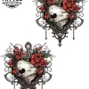 tatouage-temporaire-poignet-rythme-cardiaque-style-moderne tatouage-temporaire-poignet-rythme-cardiaque-style-moderne