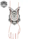 tatouage-temporaire-manchette-dentelle-pour-femme tatouage-temporaire-manchette-dentelle-pour-femme
