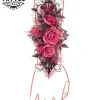 tattoo-temporaire-bracelet-pivoine-realisme tattoo-temporaire-bracelet-pivoine-realisme