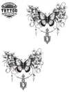 tatouage-temporain-bracelet-papillon-femme tatouage-temporain-bracelet-papillon-femme