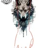tatouage-temporaire-manchette-loup-précis-pour-bras tatouage-temporaire-manchette-loup-précis-pour-bras