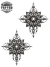 tatouage-temporaire-rosace-poignet-mode-et-raffiné tatouage-temporaire-rosace-poignet-mode-et-raffiné
