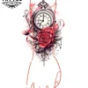 tatouage-ephemere-bracelet-homme-style-horloge-retro tatouage-ephemere-bracelet-homme-style-horloge-retro
