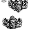 tatouage-temporaire-poignet-viking-inspiration-nordique tatouage-temporaire-poignet-viking-inspiration-nordique