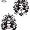 tatouage-temporaire-poignet-reine-tattoo-court-elegance-royale tatouage-temporaire-poignet-reine-tattoo-court-elegance-royale